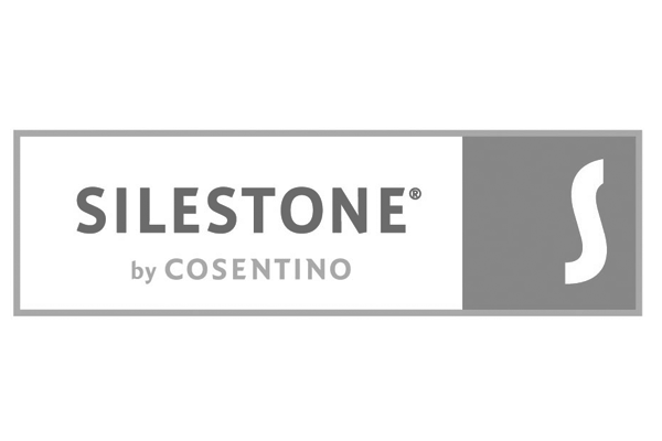 Silestone quartz surfaces by Cosentino logo